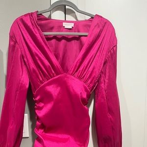 PINK COCKTAIL REVOLVE DRESS